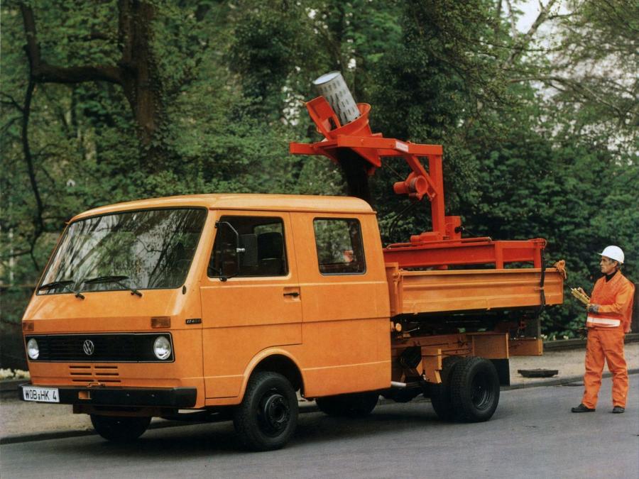  Volkswagen LT40 2.4D Dautel Kipper mit Doppelkabine 1978 года  (фото 1 из 1)